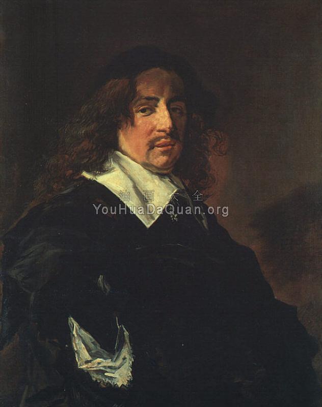 Portrait of a Young Man Holding a Glove - 弗朗斯·哈尔斯